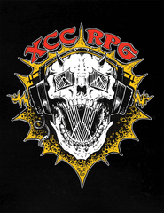 XCC RPG: XCrawl Classics Core Rulebook DJ Skull Leatherette Edition